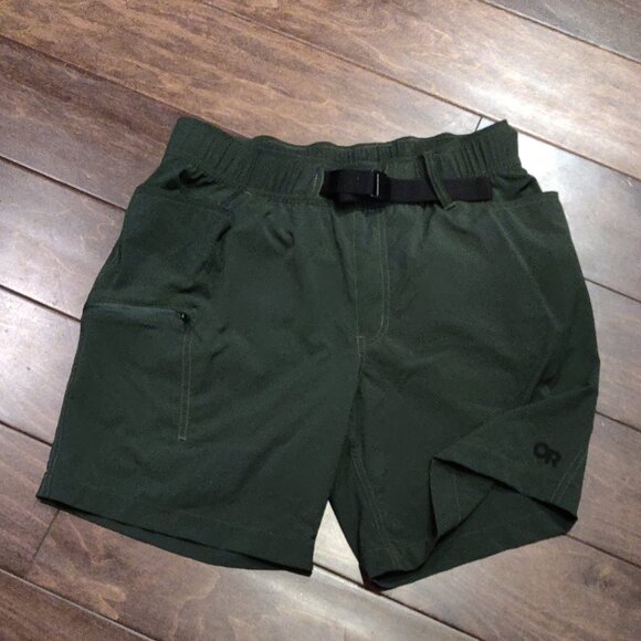 Outdoor Research Ferrosi Shorts Mens Medium 7" Olive - Picture 1 of 5